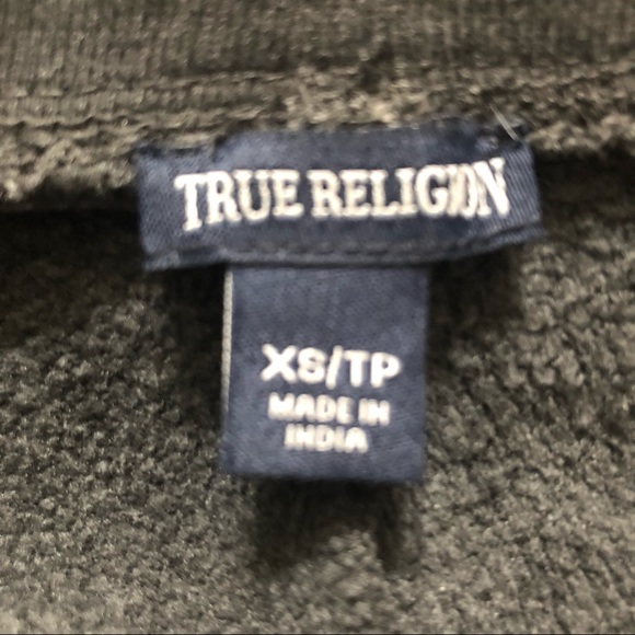 TRUE RELIGION Patch Work Skinny Sweatpant Jogger! - Picture 8 of 12